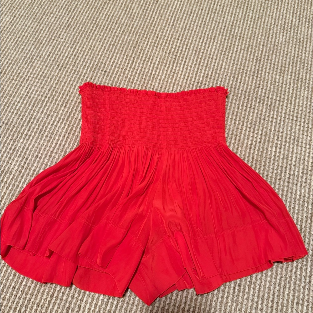 Red Women's Shorts